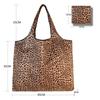 Large Floral Pattern Foldable Tote Bag - Portable, Sturdy, Eco-Friendly, Wear-Resistant for Grocery Shopping
