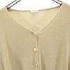 FOXEY made in Japan Long sleeve knit cardigan beige Women Used