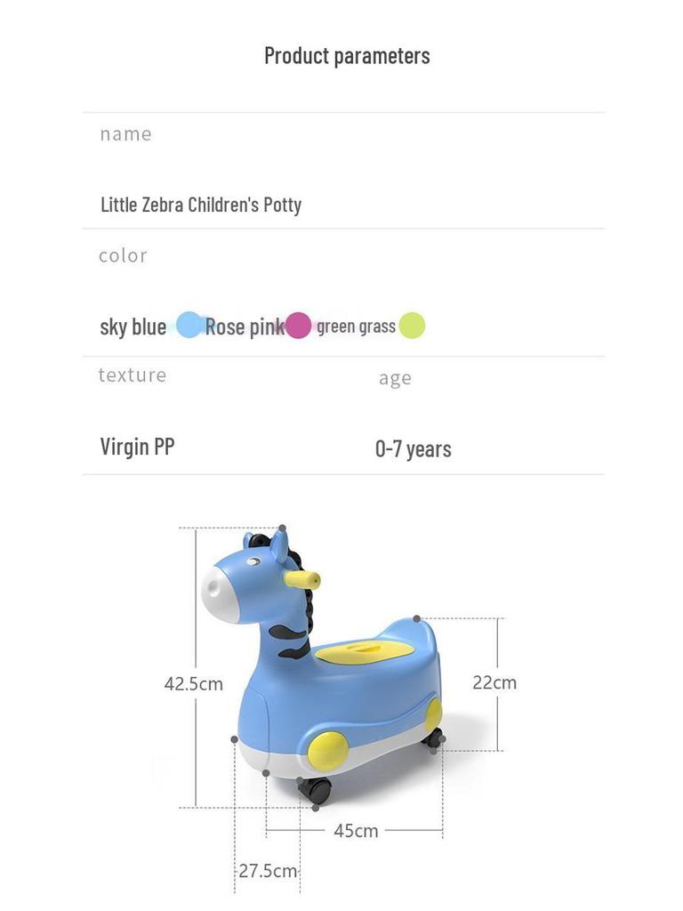 Large Cartoon Potty Seat for Baby Boys and Girls
