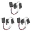 E-bike Alarm System 36-72V 125dB Anti-Theft for Electric Scooter Bicycle Security Anti Lost Remote Control Detector Alarm 1-3Set