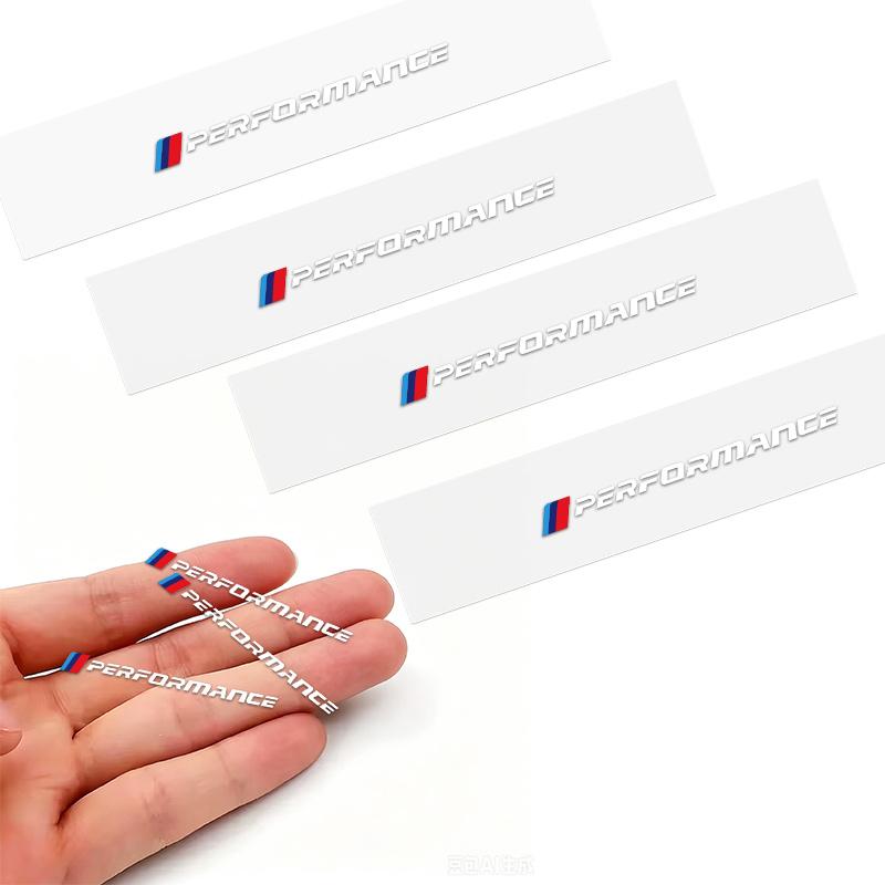 SHEJ3 For Bmw M M3 M5 Performance E36 E39 E46 E53 E90 E60 E61 E93 X3 X1 Car Emblem Sticker Car Body Decoration Sticker Accessories