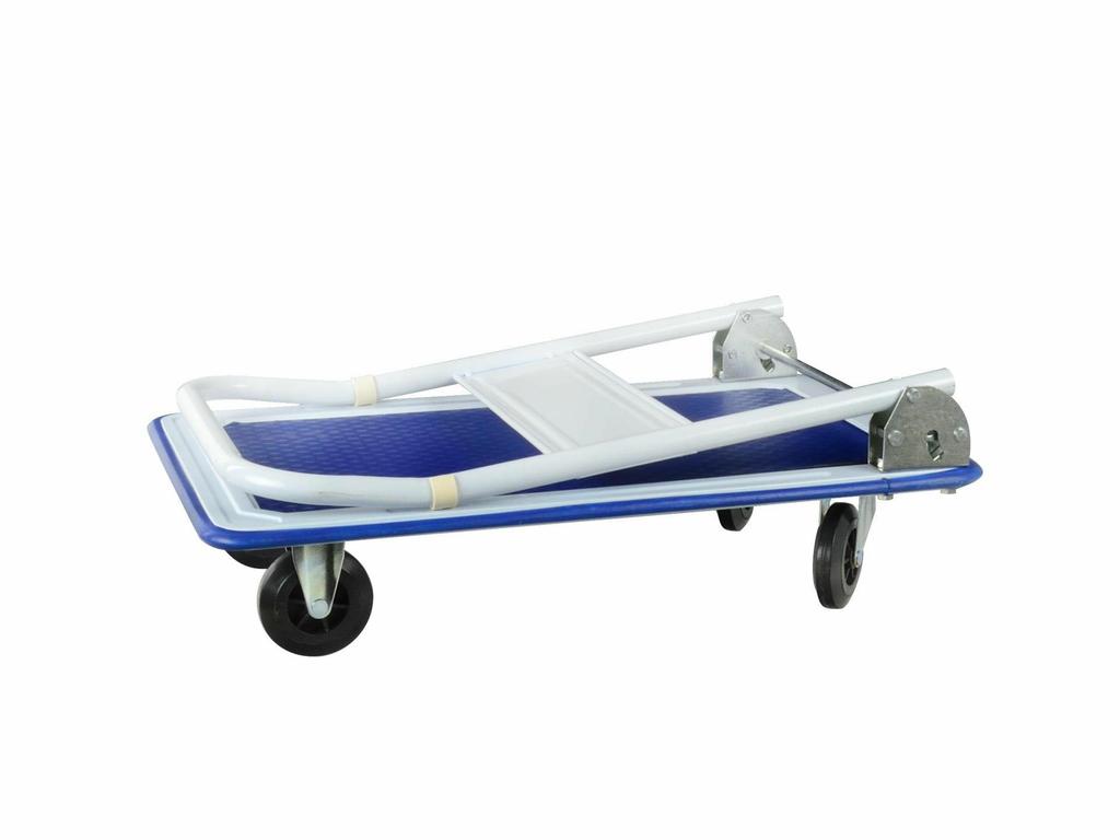 Awtools Wózek Magazynowy 4-Kołowy 150Kg Platforma 73X47Cm