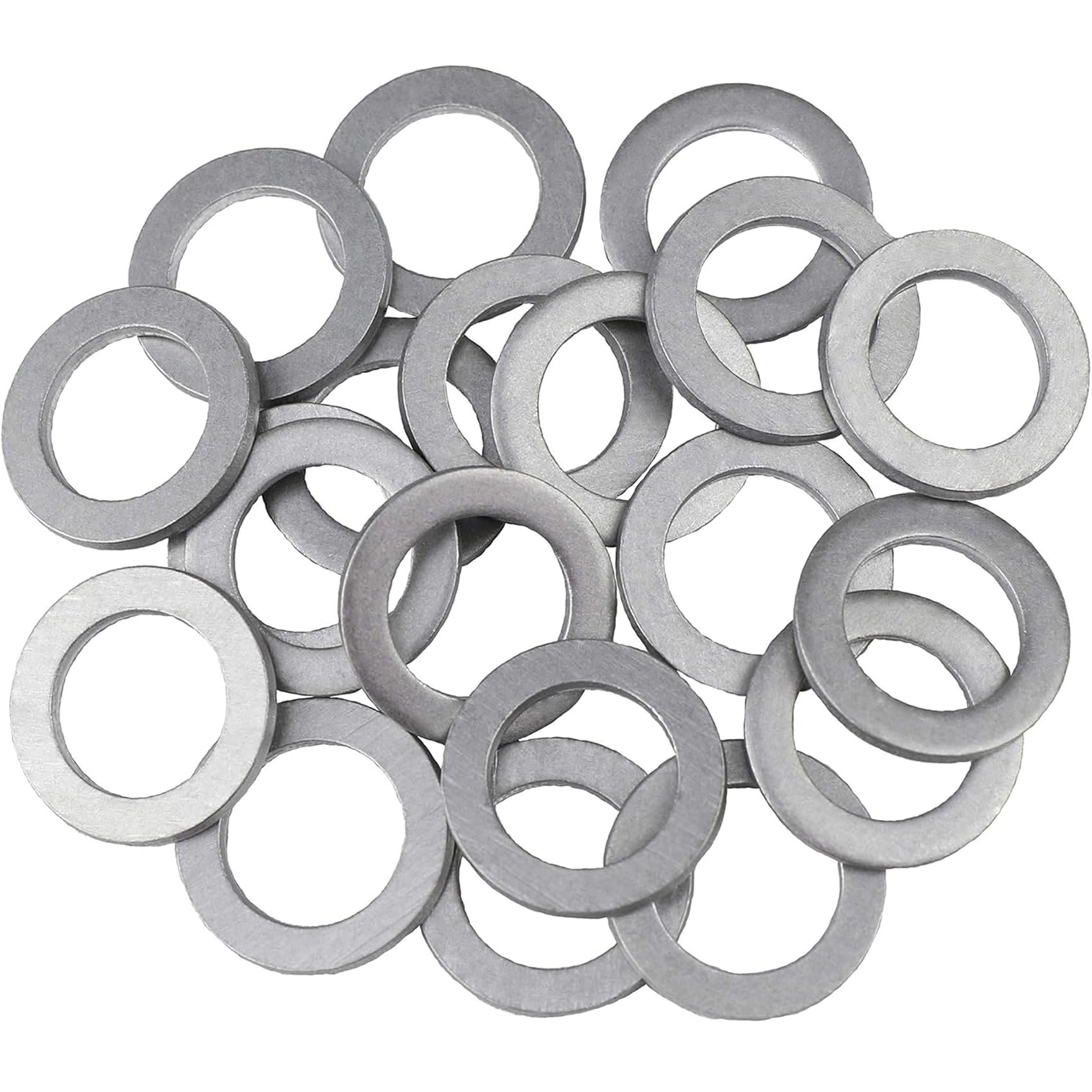 

JUJUGO 94109-12000 Aluminum Drain Gasket for Honda Cars Change M12 Outer Diameter M12-25 sheets серебряный