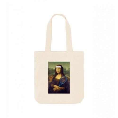 Apoh Tennis Mona Lisa Tote Bag