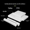 High-Temperature Resistant White Teflon PTFE Gasket Plate for Processing