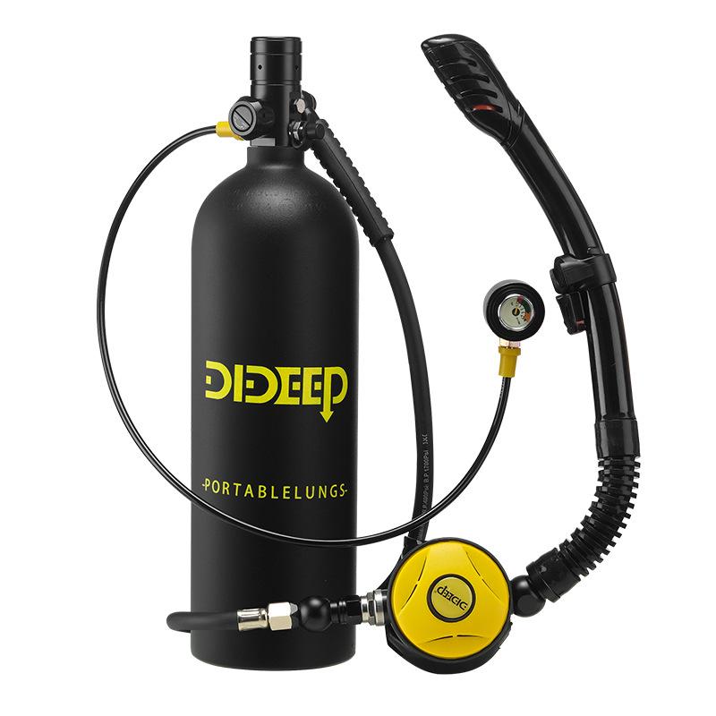 DIDEEP X5000Plus 2L Scuba Snorkeling Gear Oxygen Tank
