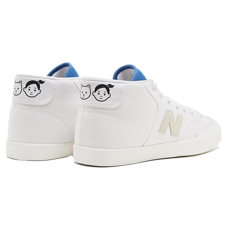 New Balance Noritake X  NB 213 Casual Mid-Top Sneakers Unisex Sneakers White Blue NM213NTA