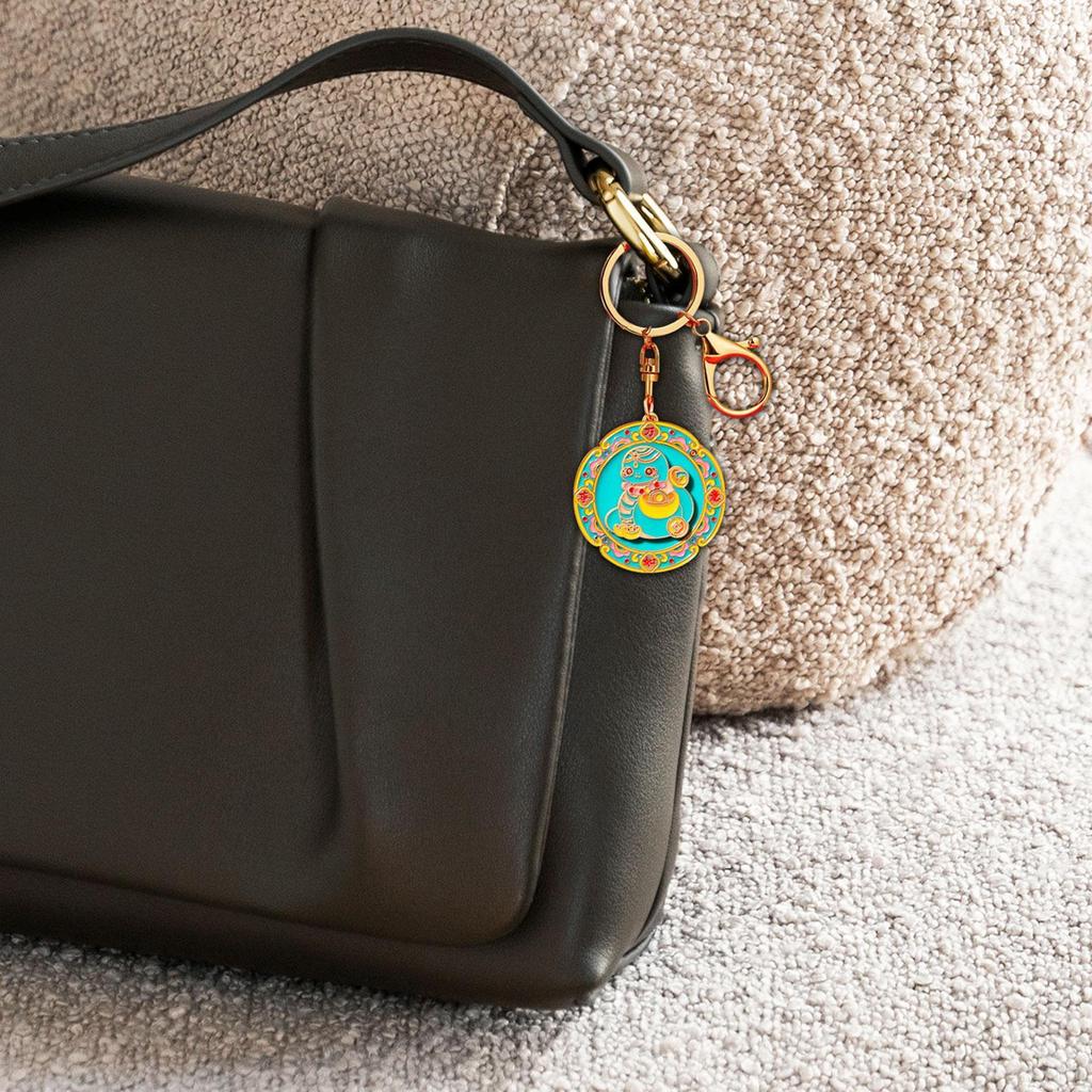 Keychain Pendant Car Key Decoration Portable Ornament Cute Chain Holder Keyring for