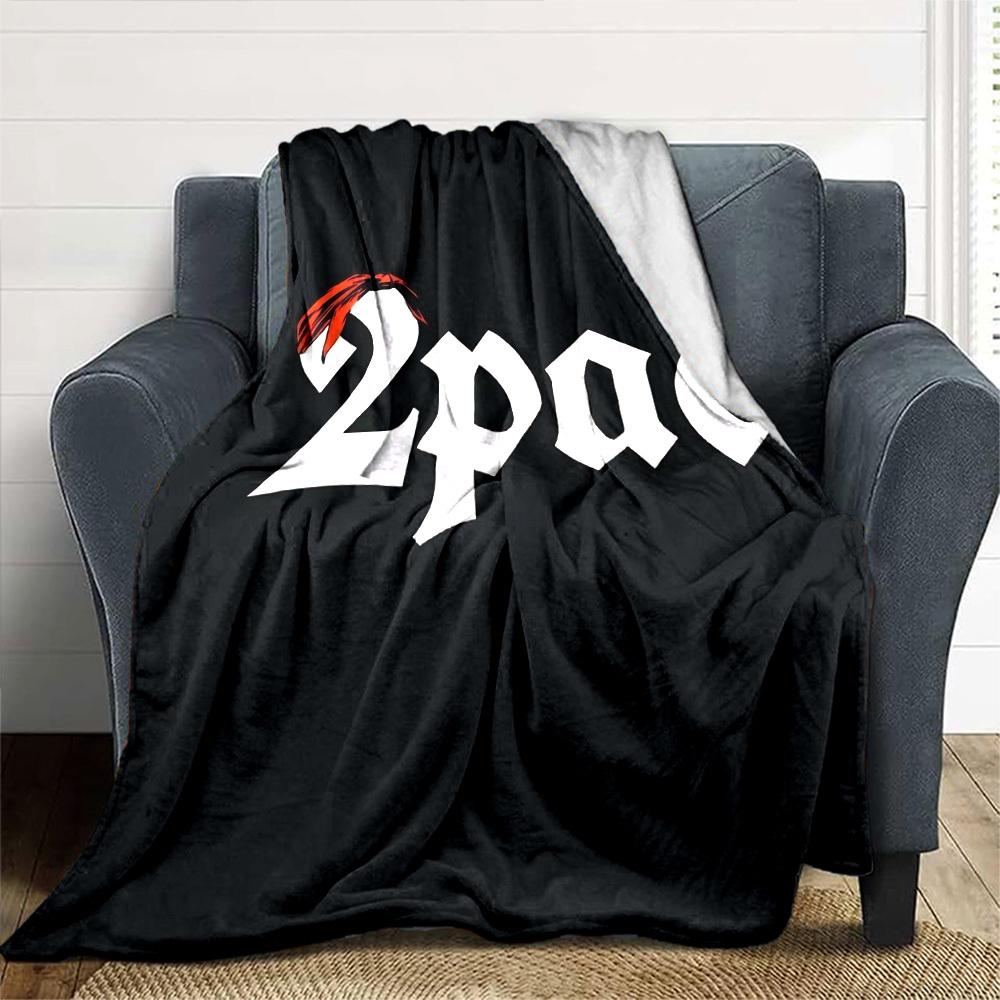 1pc 2pac Soft Flannel All Season Throw for Home, Office, Outdoor UseDurable Comfort Soft Warm Throw for Home