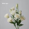 3 Pezzi Fiori di Lisianthus Artificiali Eleganti Rosa Realistici Finti Eustoma Fiori di Seta Decorazione Floreale Matrimonio Anniversari Regali