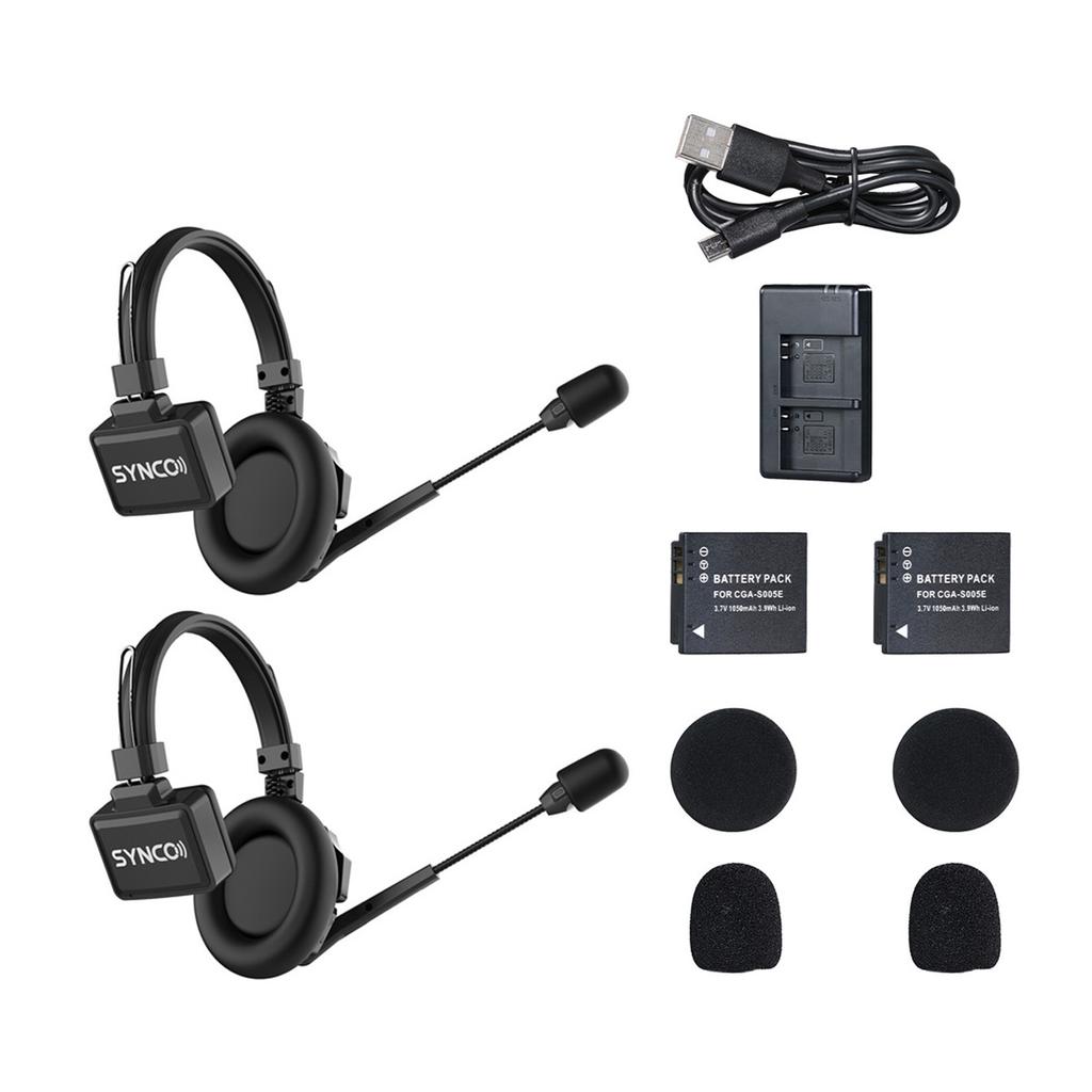 Wireless Headset with Microphone Stable Long Distance Communicate Noise Cancellation Headset