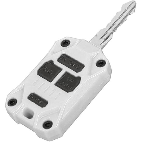 Injection Molded Key Fob Cover Accessories for Jeep Wrangler JK 2007-2018 белый