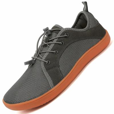 Breite Zehenbox Gym Trainingsschuhe Damen Zero Drop Freizeitsneaker Herren Atmungsaktives Mesh Outdoor Laufschuhe Minimalistische Walking Flats