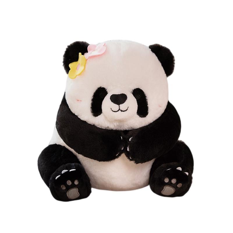 

Cute And Realistic Panda Plush Toy With Pp Cotton Filling Perfect Birthday Gift For Kids He Hua,Pendant 15cm/5.91in
