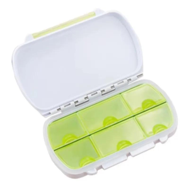 Weekly Pill Box Medicine Organiser Travel 6 Day Tablet Storage Dispenser Case Creative Multifu Drug Storage Packaging Boxes