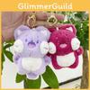 Plush Lovable Mini Cat Hanging Doll Keychain Perfect Companion For Bags And Accessories Key