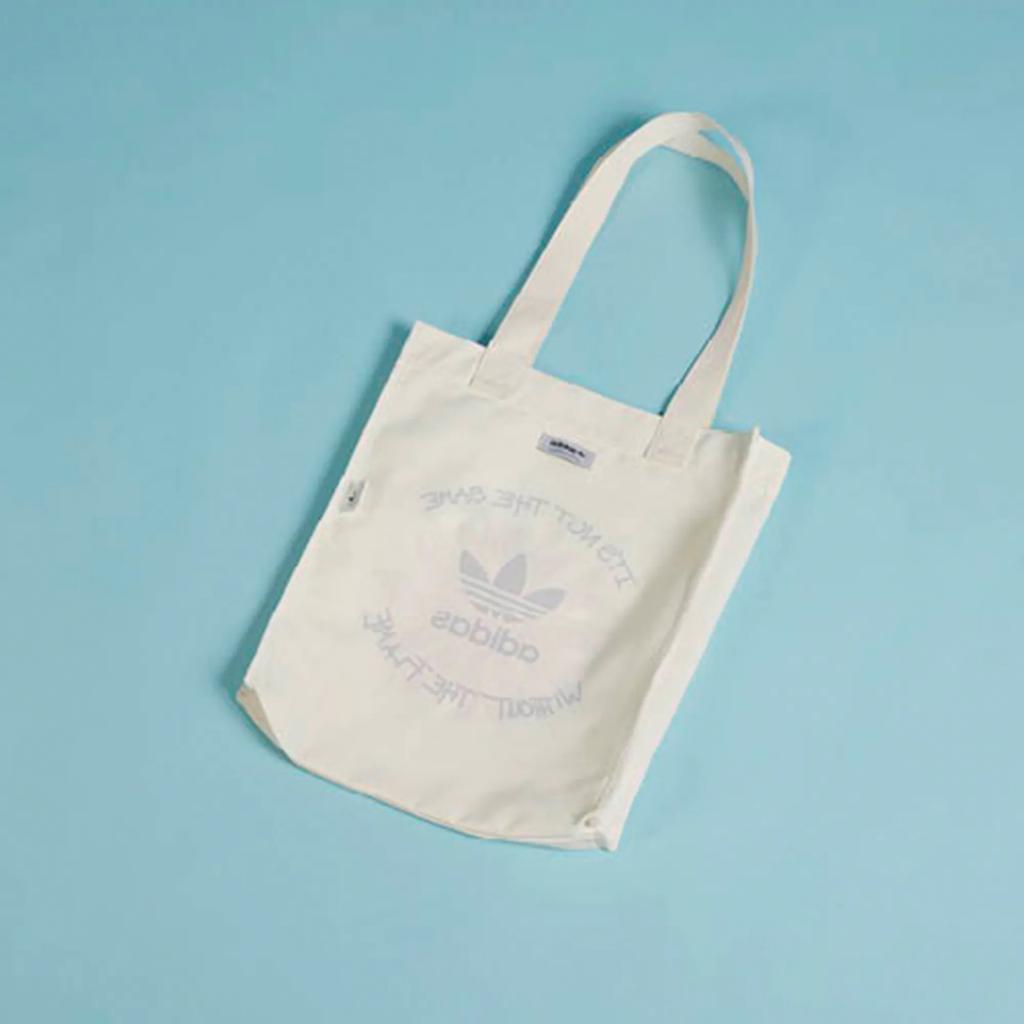 New Adidas Originals SEAN WOTHERSPOON Polyester Tote Bag Shopping Bag Shoulder Bag Handbag Regular Unisex Ivory HT6544