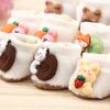 House Dolls Accessories Suspender Pants Doll Clothes Mini Animal Hoodies Cartoon Plush Shoes