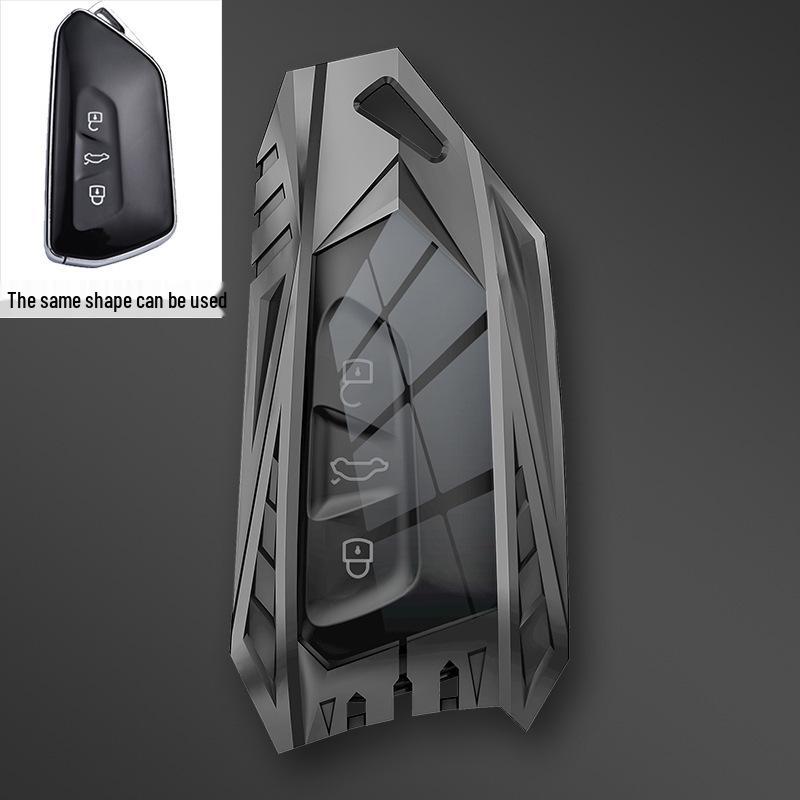 

Zinc Alloy Full Cover Key Shell for Volkswagen Golf 8 Transparent OPP Bag