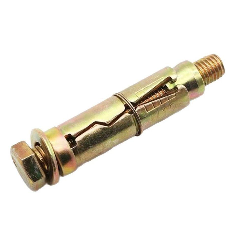 1Pcs M6-M12 Expansion Bolts Carbon Steel Fully Threaded Concrete Wedge Expansion Anchor Hex Bolt Heavy Duty