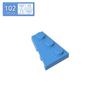 BRICKE 2x3 Left Wedge Plate Compatible with Lego 43723 MOC Building Block Parts