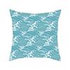 Wave Pattern Decorative Polyester Cushion Cover Throw Sofa Bed Couch Decorative Pillow Case Home Decor 45X45CM Fundas De Cojin
