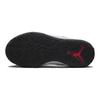 Jordan Rebound Low Top Children's Basketball Shoes Black Gray White Gray