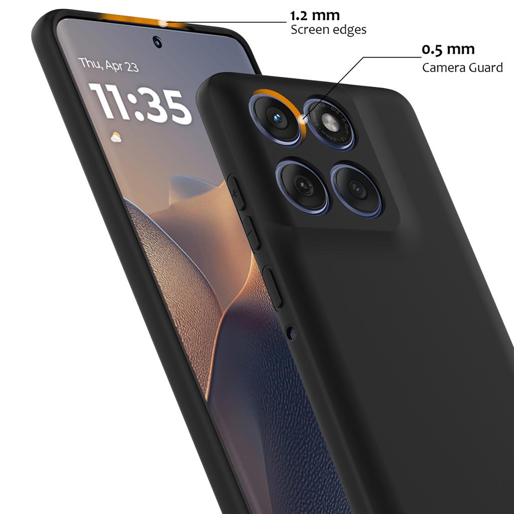 For Motorola Edge (2025) 5G Case Compatible with MagSafe Anti-Drop Liquid Silicone Phone Cover
