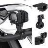 Motorcycle Light Bracket Aluminum Alloy Heavy-Duty Electric Scooter LED Light Mounting Bracket For Night Highway Riding Touring