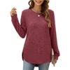 Women's 2024 Autumn New Loose Round Neck Top for Women