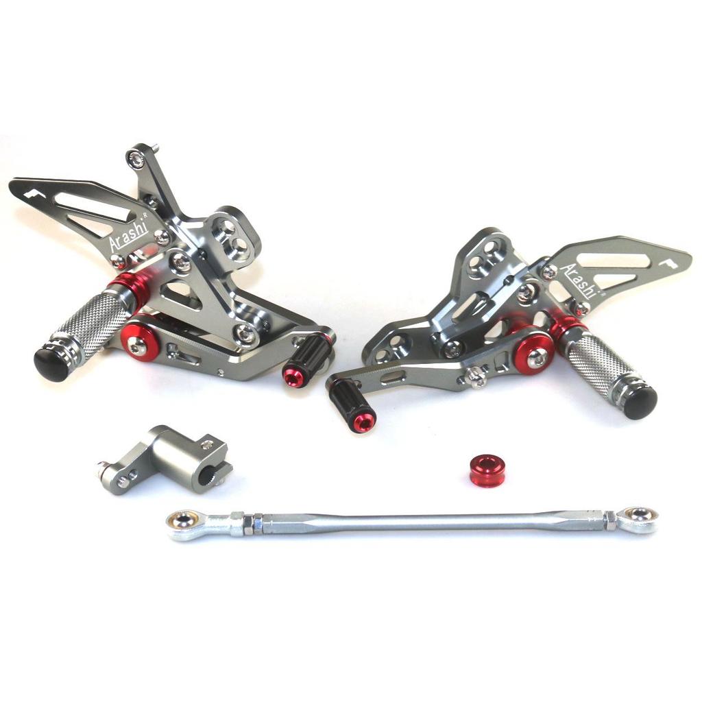 Compatible Footpegs for Honda CBR650R, CB650R, CBR650F, CB650F (Modified, Raised)