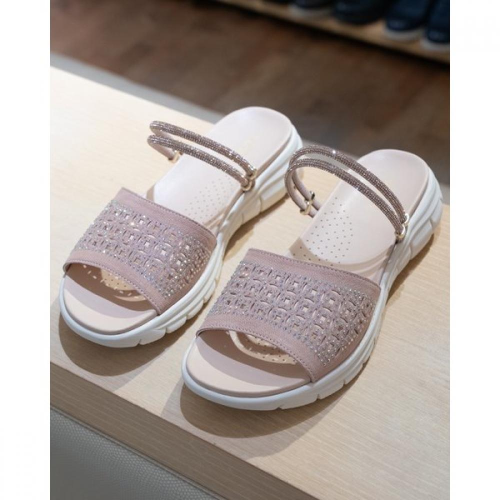 

Vainer Women S Comfort Sandal Beige 9x60 250