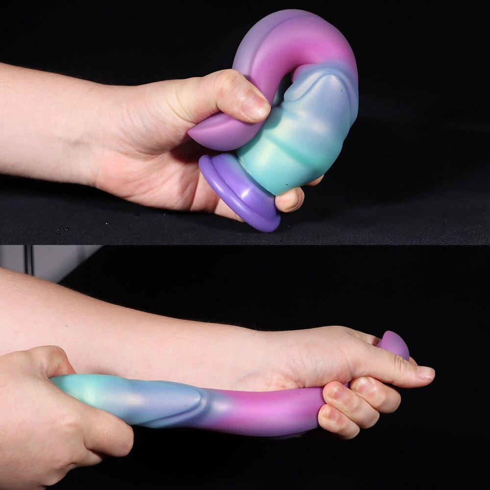 Silicone Dildo Clit Stimulation Anal Plugs Strap on Penis Big Dick Realistic Cock Adult Sex Toy Fisting Gay Masturbator