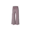 Nike Letter High-Waisted Casual Spliced Embroidered Knitted Sports Pants Women Pants Purple FV4011-257