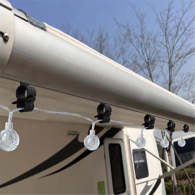 40pack Durability Sun Resistant Outdoor Shelter Hook Secure Antislip Grip for Camping Picnics and Winds Conditions