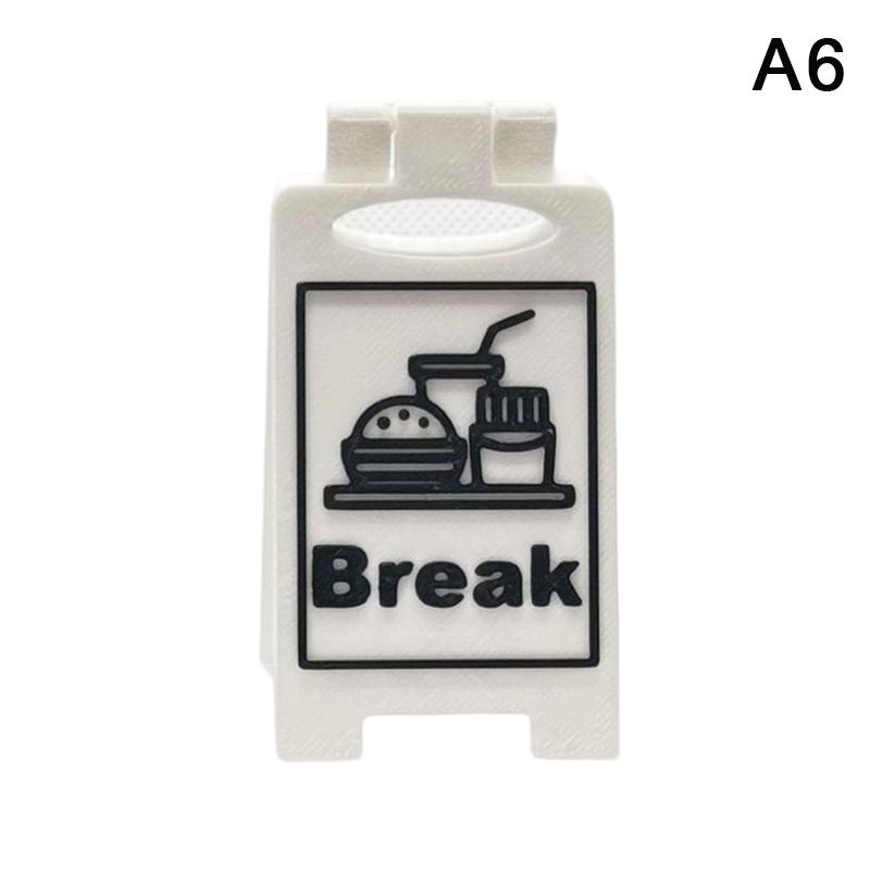 Humorous Office Desk Sign-"Coffee,Then Work" "Busy" Home Office Desktop Decoration Unisex Colleague Gift, Multi-Functional