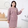 Extended Cotton Coveralls for Adults, Long-Sleeved, Stain-Resistant Apron for Work, Home, Kitchen, and Commuting