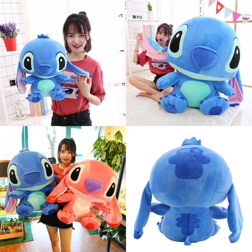 Peluche Grande Suave y Acogedor de Disney Lilo Stitch Stitch Ángel
