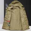Winter Multiple Pockets Man Coats Loose Leisure Solid Windproof Tops New Man Coat Autumn Coats Man
