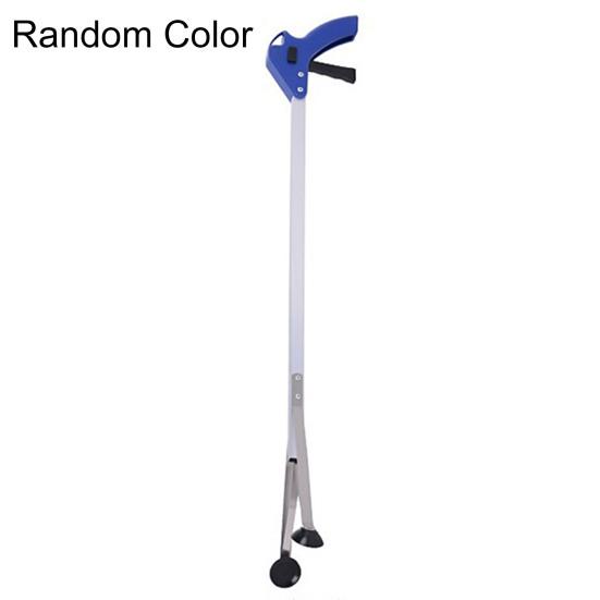 Outdoor Aluminum Alloy Collapsible Litter Grabber Garbage Grabber with Rotating Jaw Pick Up Tool for Floor