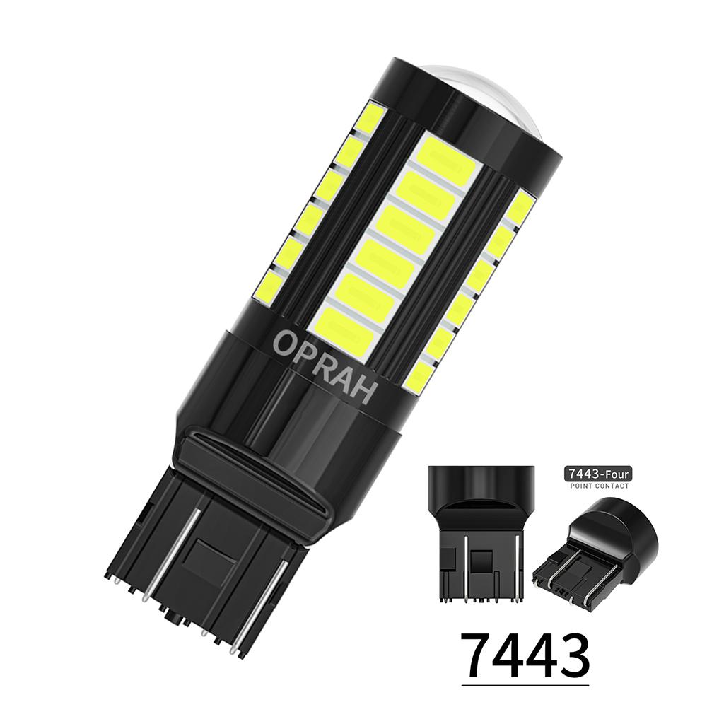 10pcs Car Truck Light 12V 24V LED 5630SMD 1156 BAU15S PY21W P21W 1157 BAY15D Bulb 7440 7443 Canbus Signal Lamp DRL Running Light