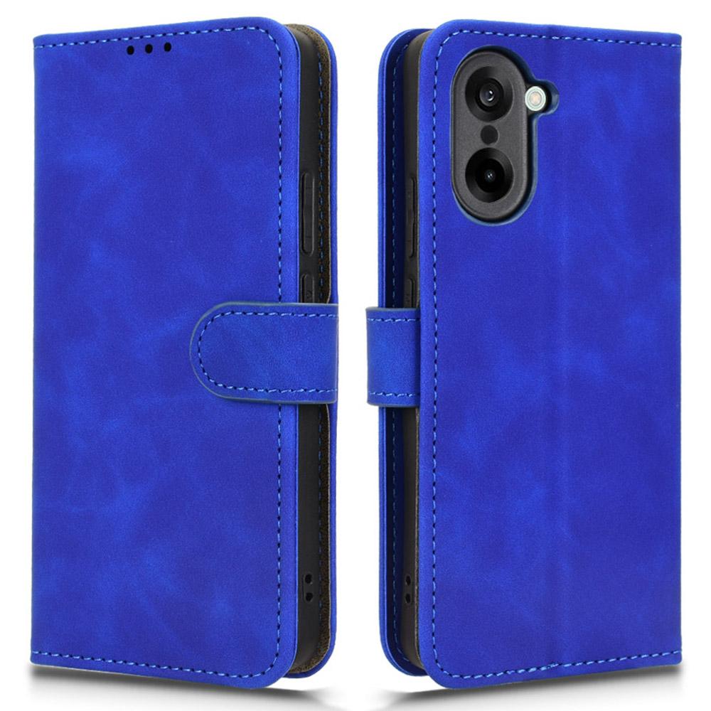 For OnePlus Ace 5 Racing 5G Leather Case Skin Feel Anti Drop Wallet Flip Phone Cover