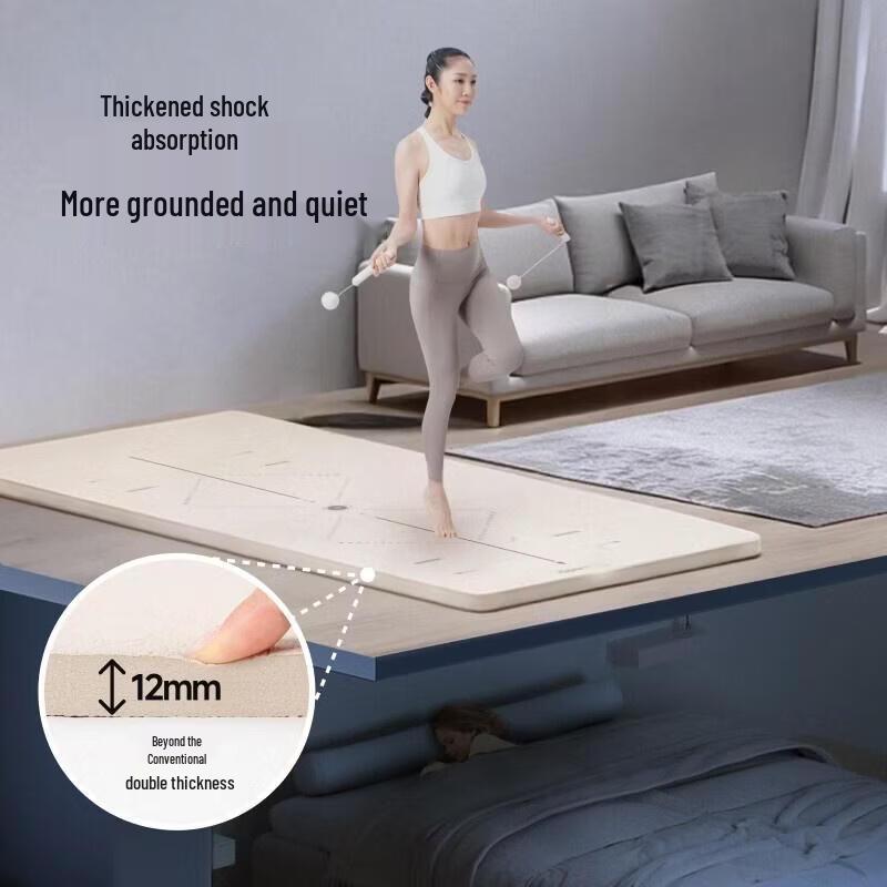 HANDUNYOU TPE Extra-Breite Yogamatte