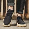 Fashion Casual thick soled men's shoes Retro versatile design style Leisure Outdoor Business Party Daily office outdoor quality shoes