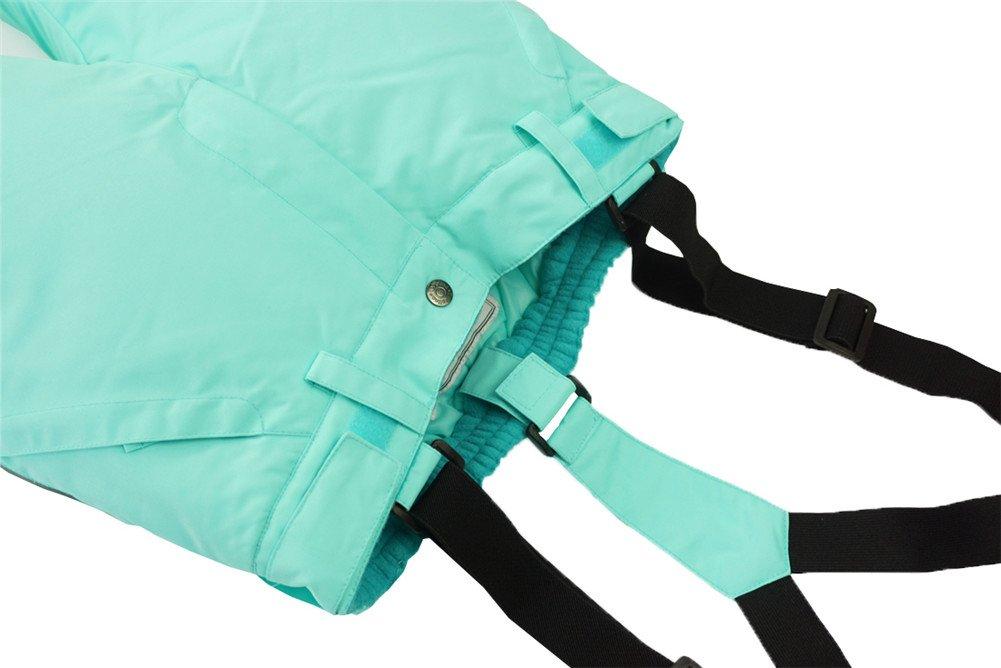 Hiheart and Ski and Snowboard Wear Adjustable Size 128 Kids' Juniors' Set, Size, Girls, Orange,