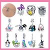 Copper Owl Penguin Turtle Parrot Cute Animal Series Creative Charms Pendant Fit Original Bracelets Diy Jewelry