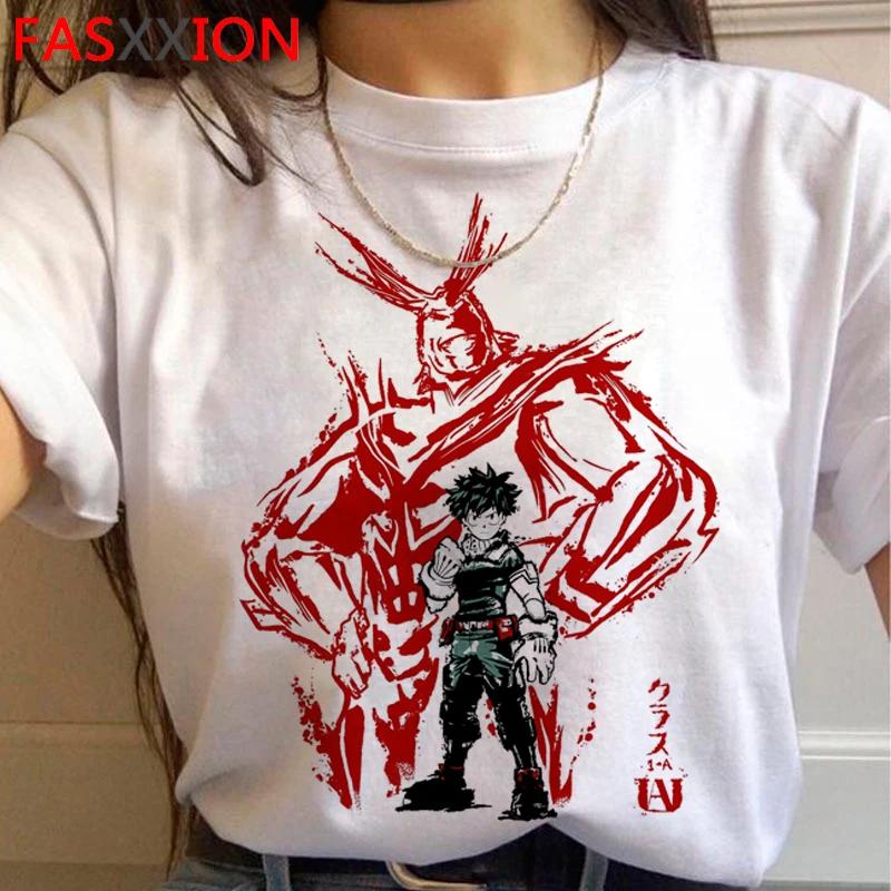 My Hero Academia Bakugou Todoroki Boku No Hero Bnha T-shirt T Shirt feUnisex Tumblr Aesthetic Clothes Harajuku Kawaii