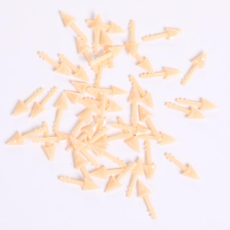 Handgemachte Häkelpuppe Mundmaterial: Küken Schnabel Zubehör & DIY Plüschtier Drehstab