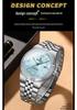 Binbang BINBOND Men's High-End Genuine 2025 Large Dial Watch