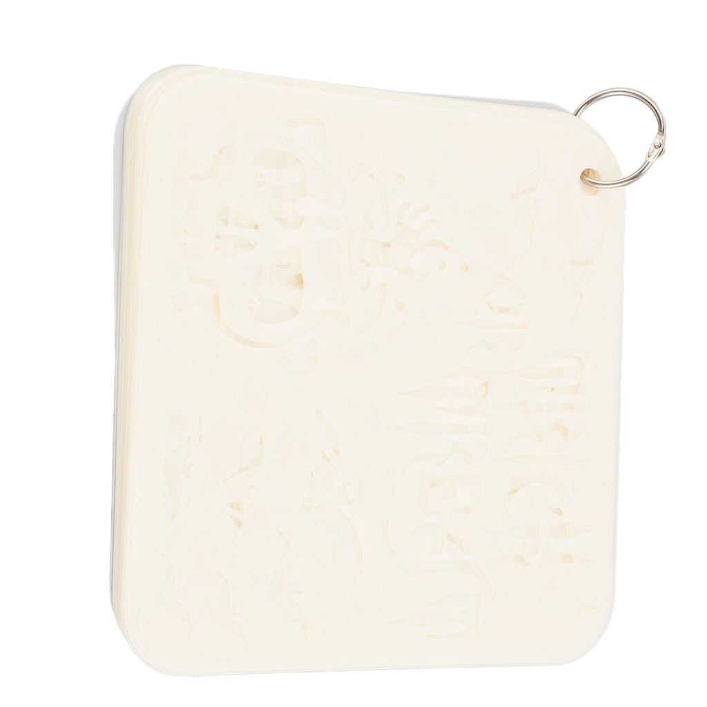 Festival Hollow Painting Stencil Set Reusable Festival Stencils Festival Drawing Template for Face P